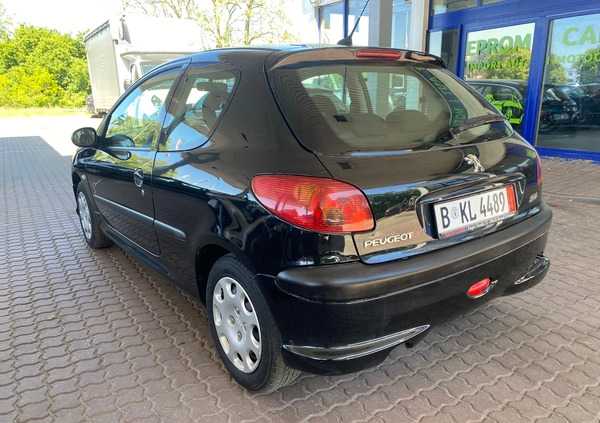 Peugeot 206 cena 7999 przebieg: 199500, rok produkcji 2008 z Grodzisk Wielkopolski małe 301